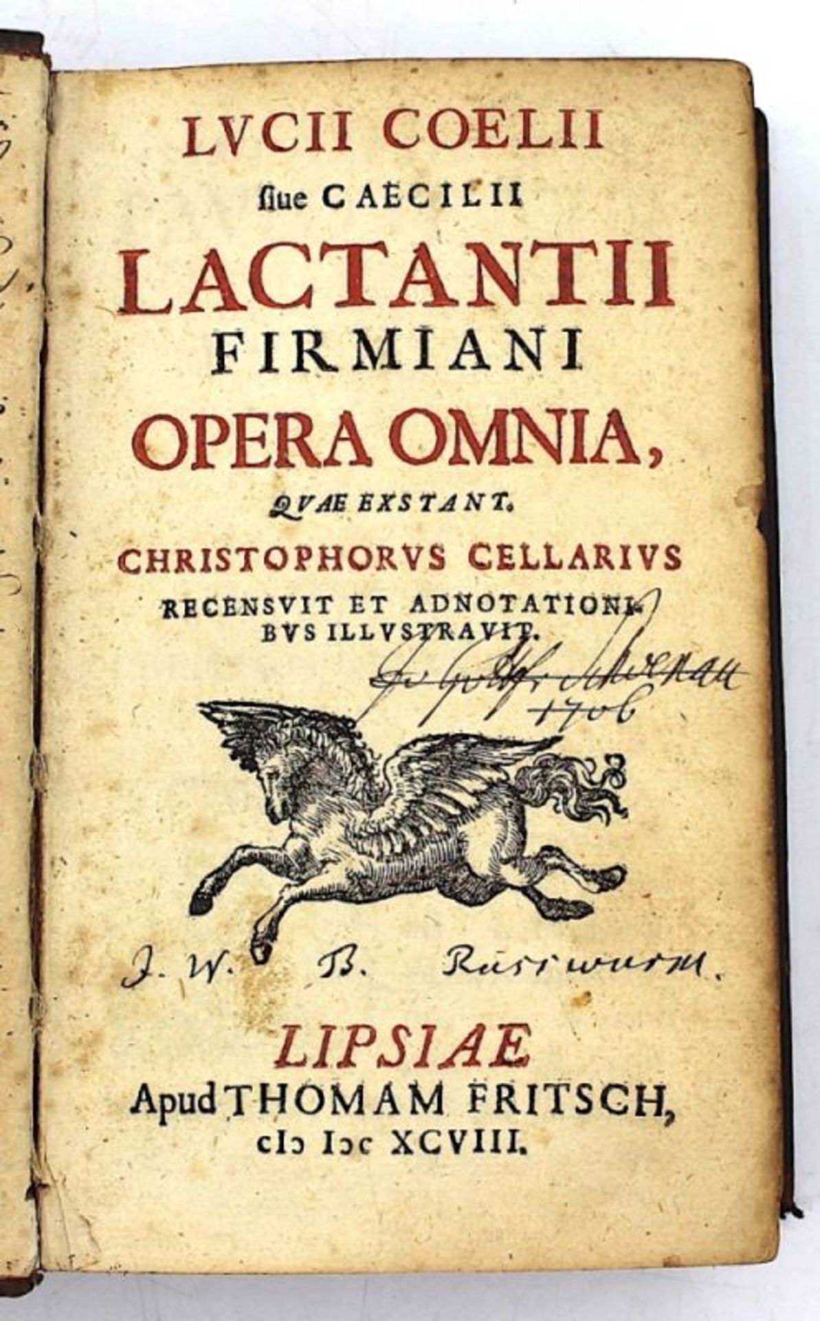 Lactancio, Lucio Celio Firmiano (ca. 240- ca. 320)