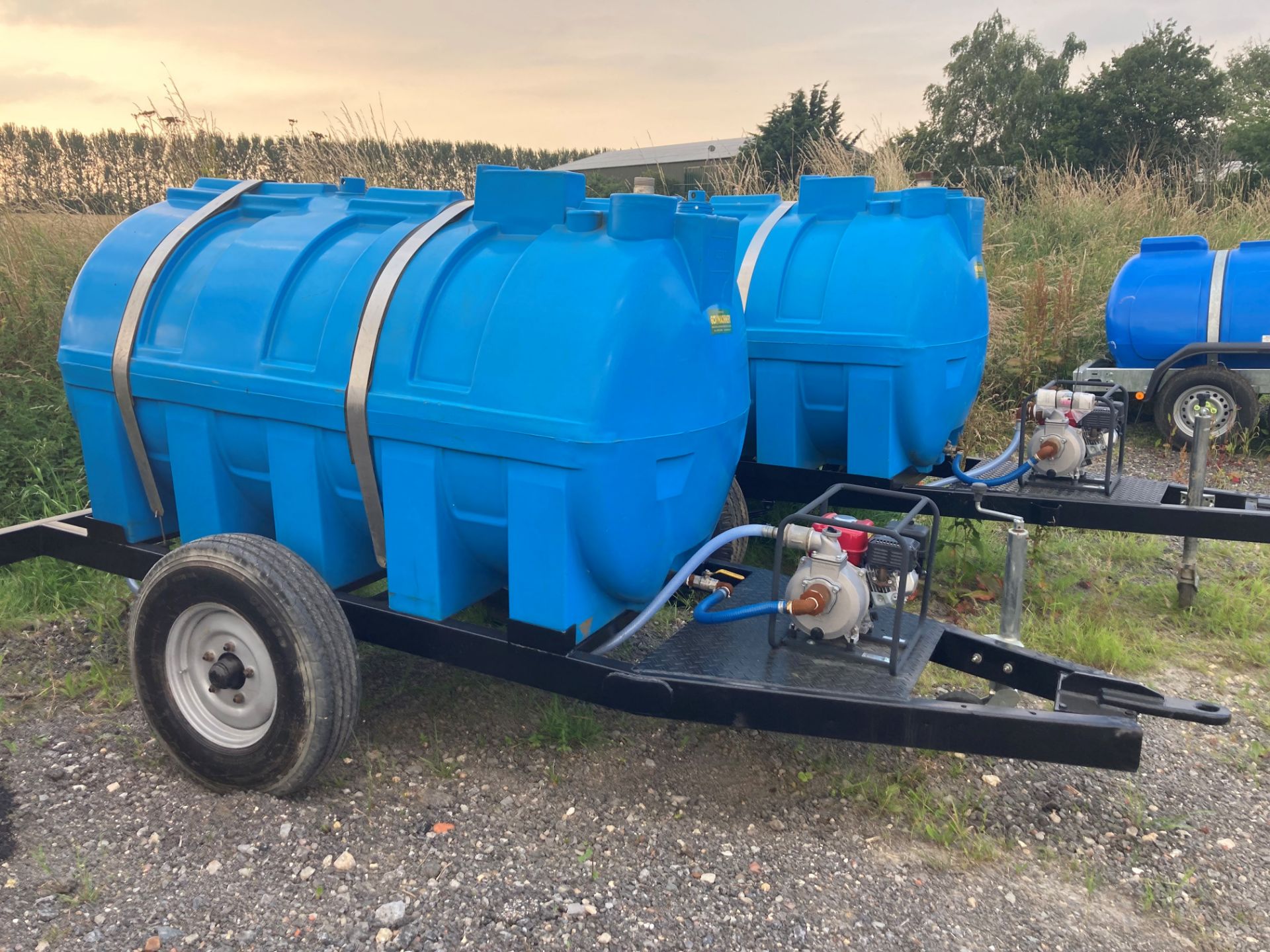 2000 ltr Dust Suppression Bowser with brand new Honda Pump