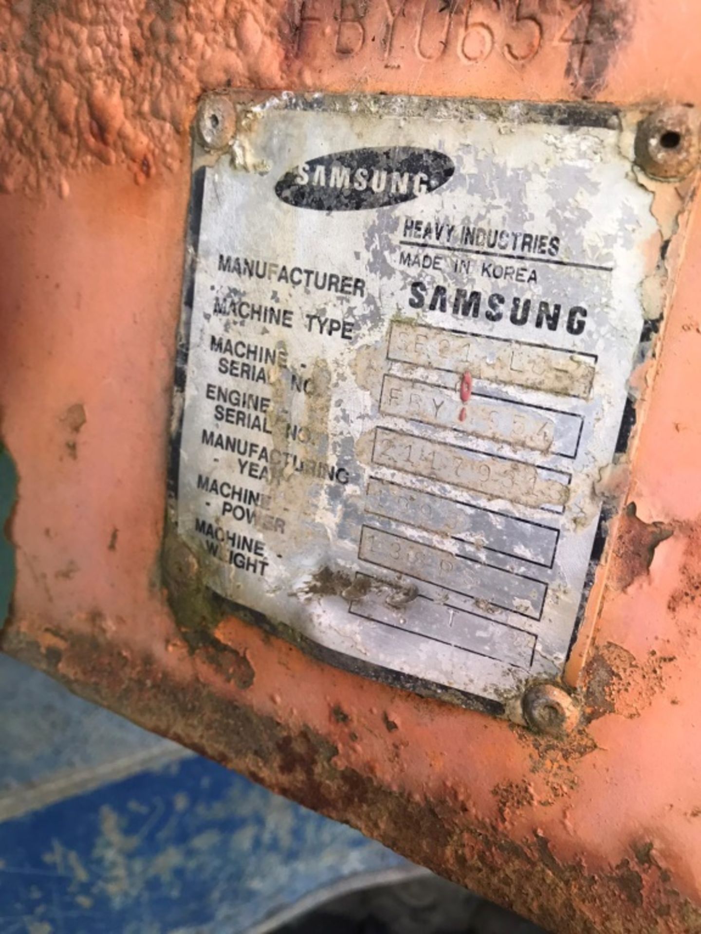 Samsung 22ton Tracked Excavator - Image 9 of 10