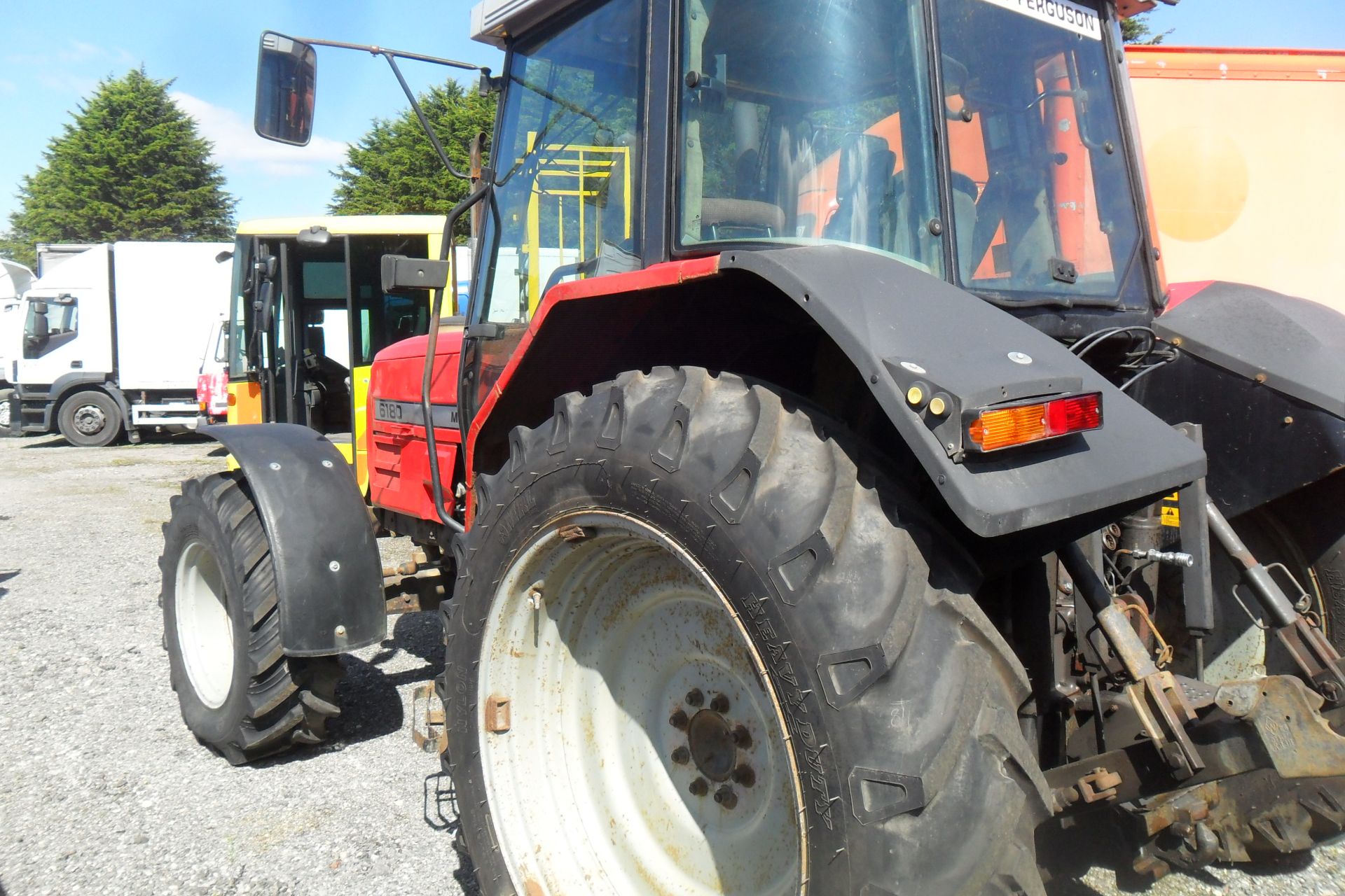 massey ferguson 6180 4x4 tractor - Image 8 of 12