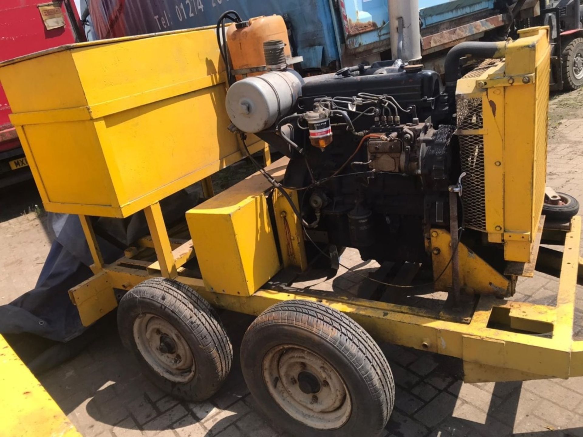 Trailer mounted Jetter