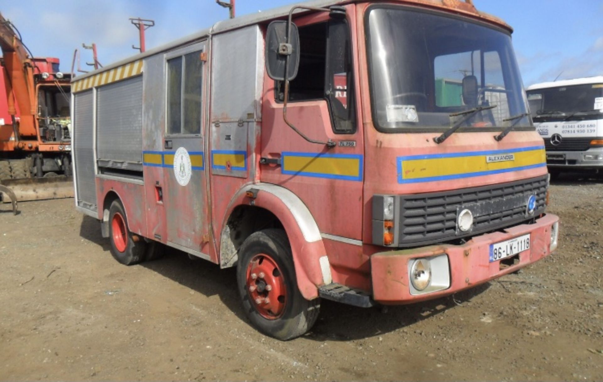 Bedford TL fire engine 1986