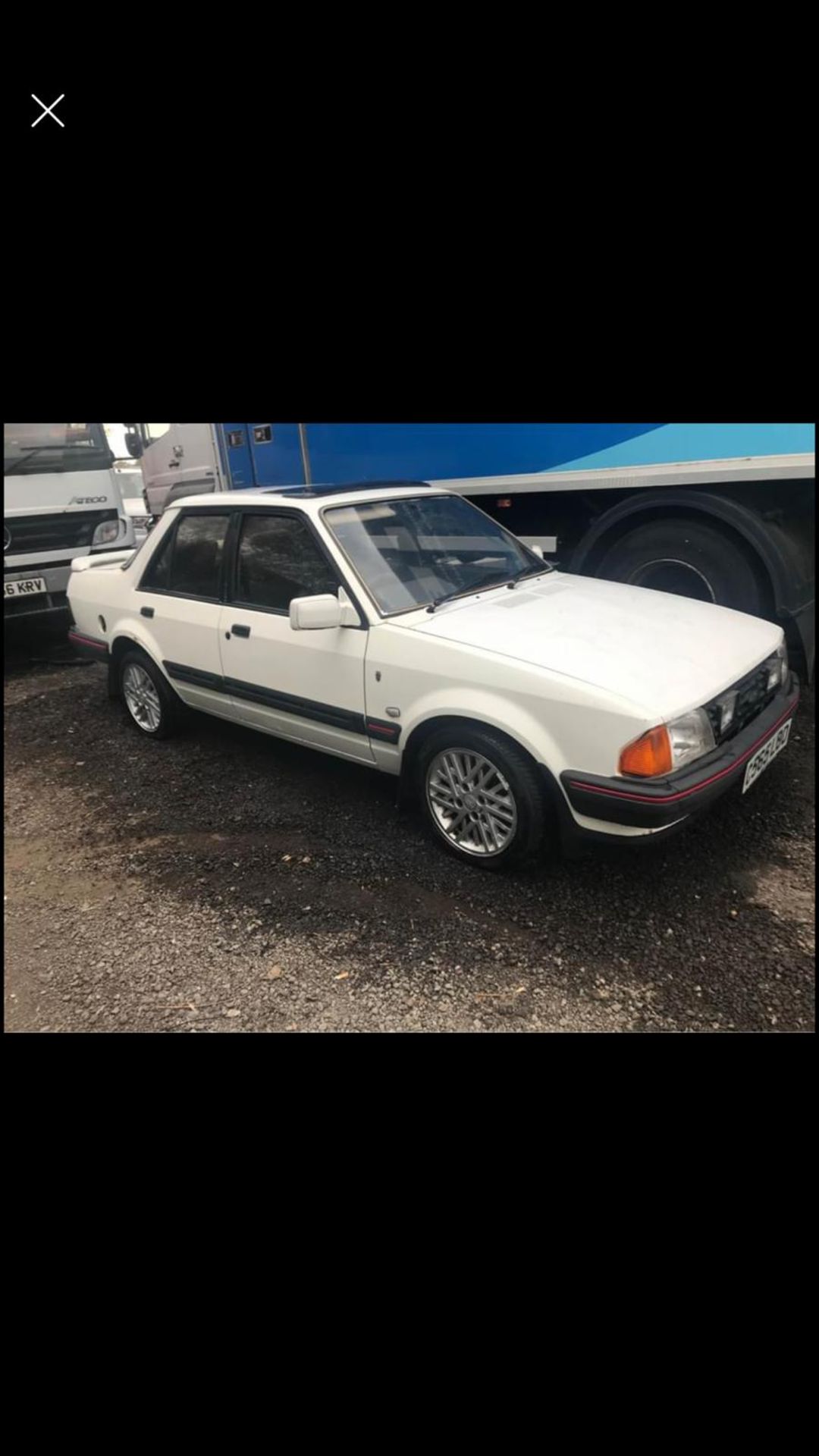 1984 ford 1600 orien saloon car