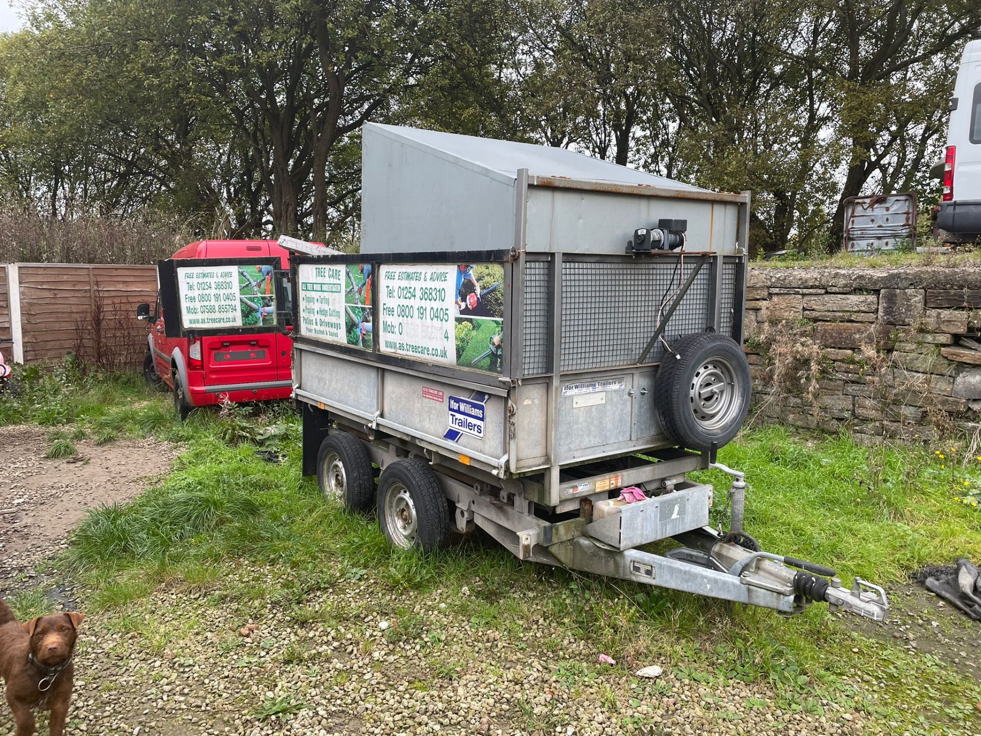 2002 Ifor Williams tipping Trailer