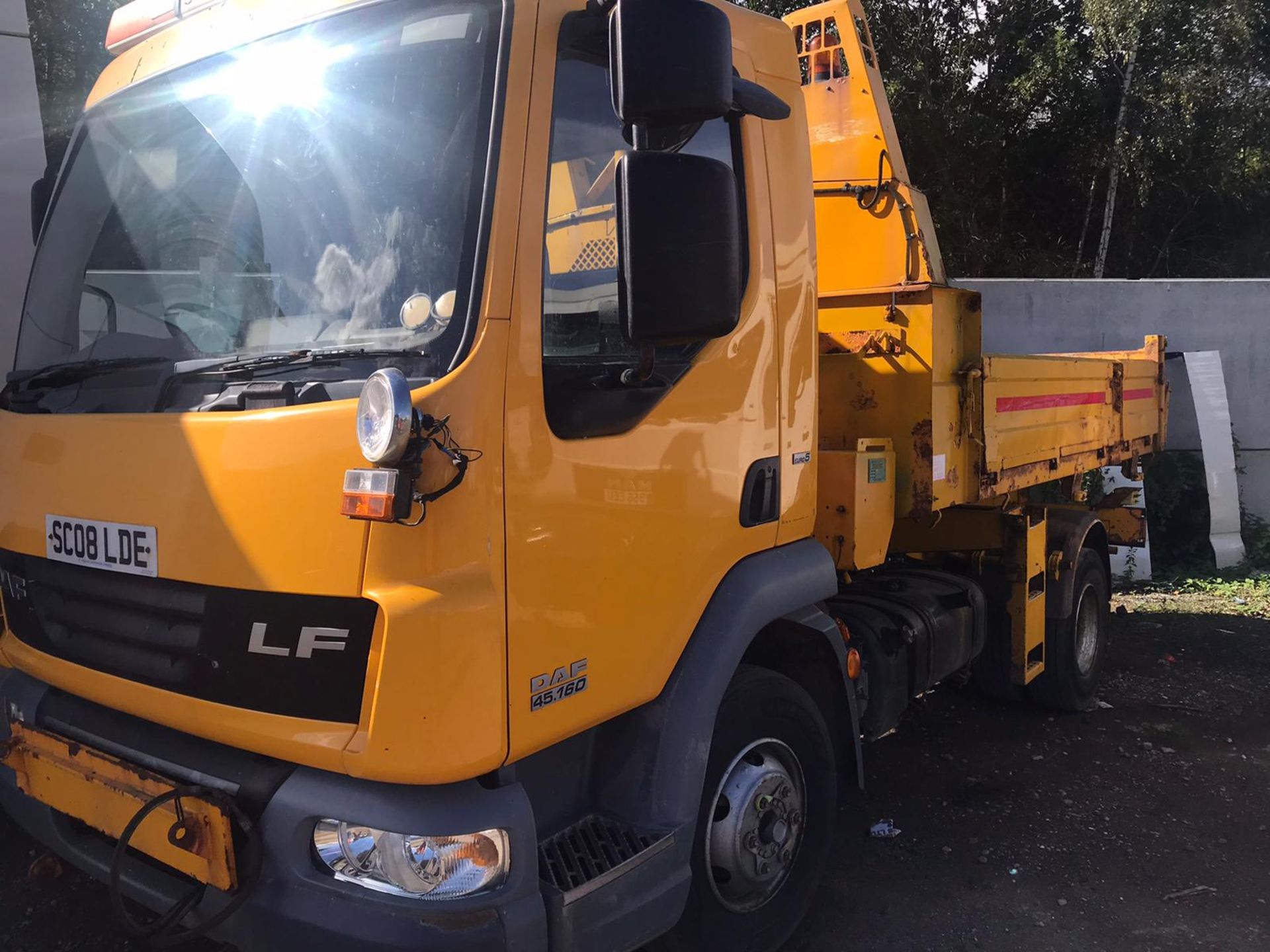 2008 daf lf45 tipper