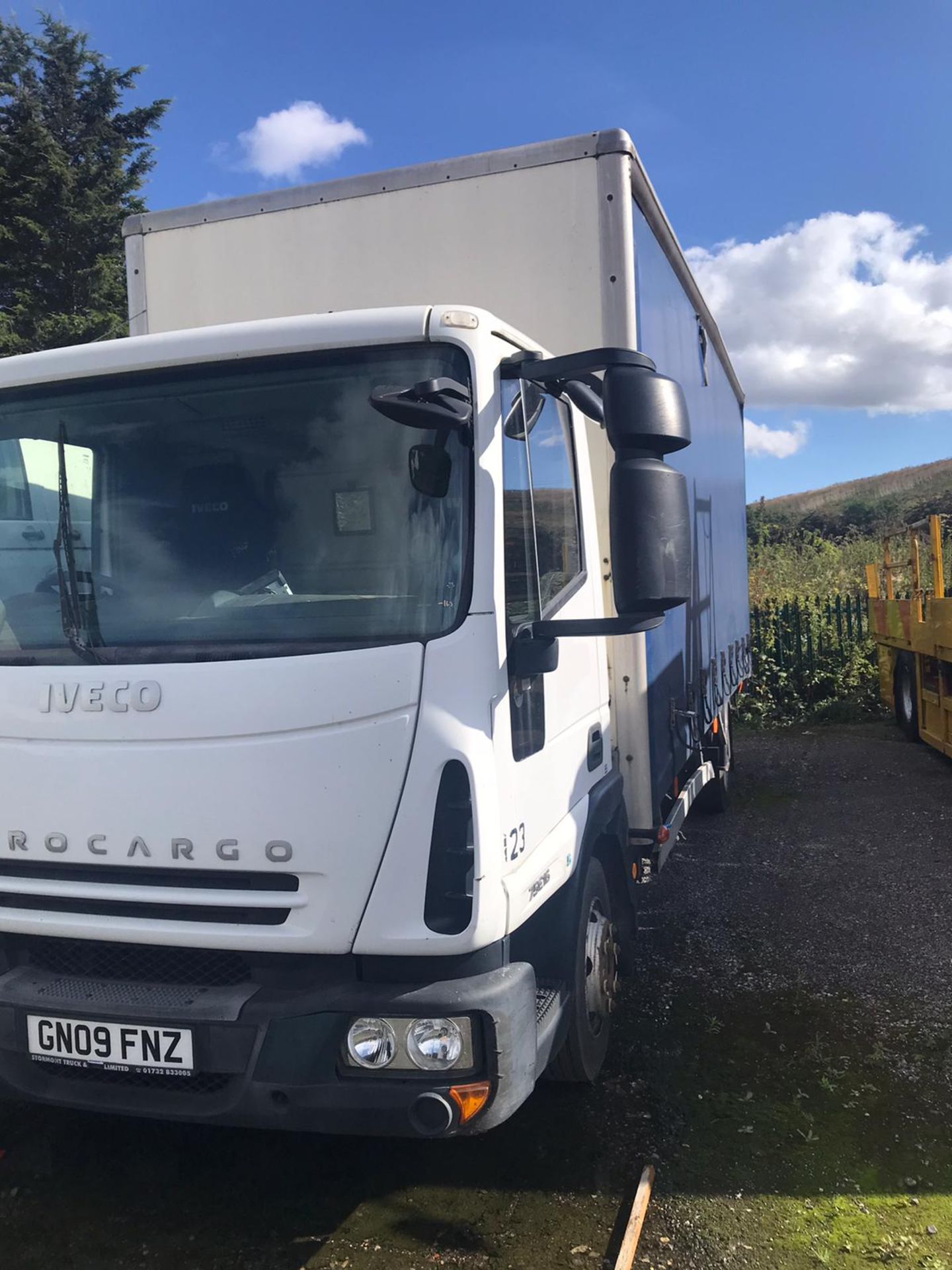 2008 75/16 iveco curtain-sider