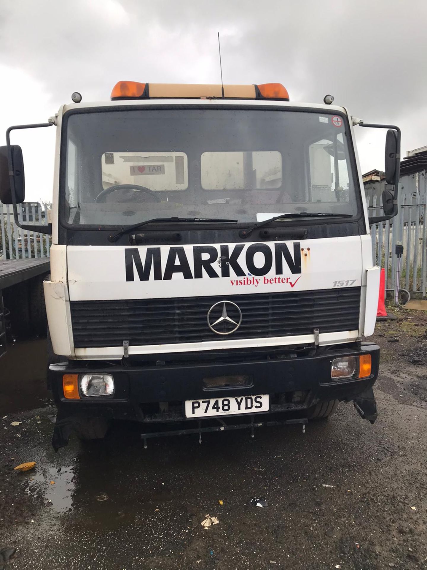 1997 p reg Mercedes 1517 road sweeper