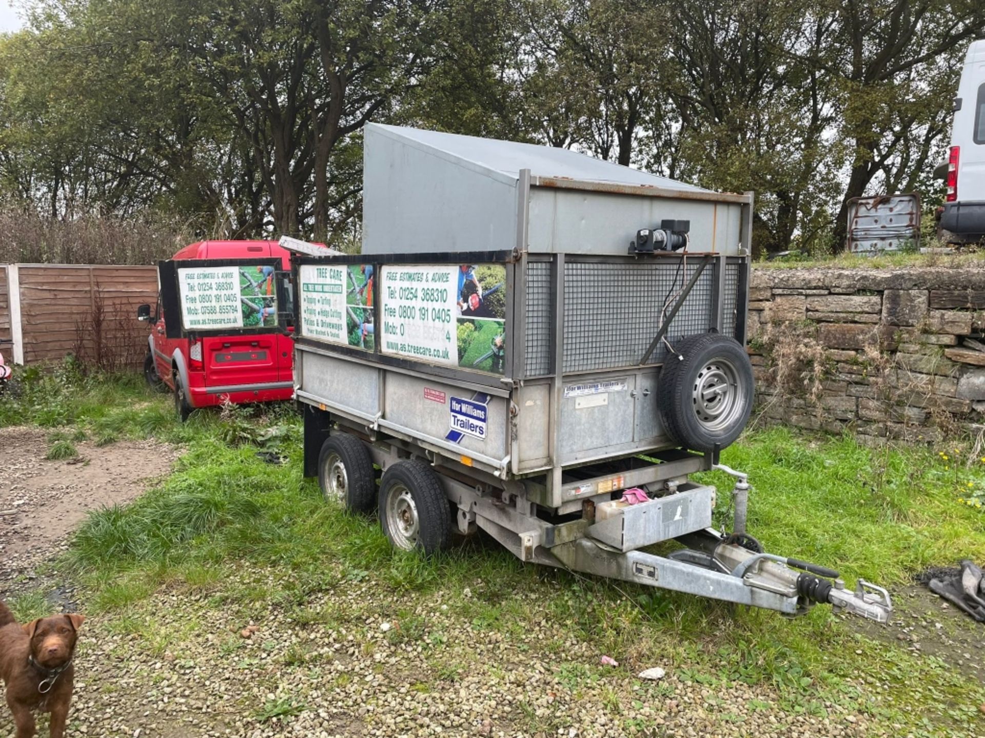 2002 IFOR WILLIAMS TIPPING TRAILER