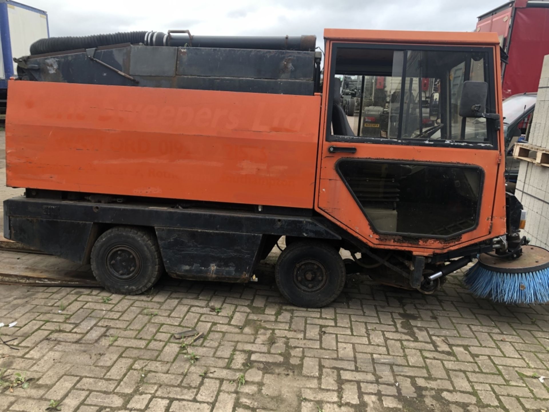 JOHNSON DIESEL DRIVEN ROAD SWEEPER