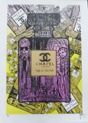 ENDLESS (Contemporary), hand-embellished Limited Edition Print"Chapel Purple"No 30/250Published by