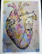 ENDLESS (Contemporary), hand-embellished Limited Edition Print"Luxury Ventricle"No 09/35Published by