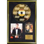 A DVD gold disc James Bond 007 Goldeneye 1995, sig