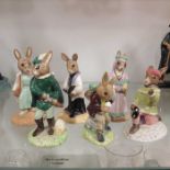 Bunnykins by Royal Doulton, to include Robin Hood,