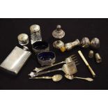 A selection of silver and plated ware