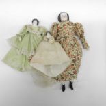 Three early 19th Century porcelain headed cloth bo