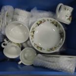 A Royal Doulton Miramont pattern part tea and dinn