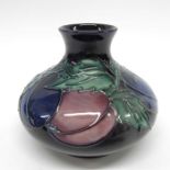 Gillian Leese for Moorcroft, wisteria pattern vase