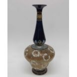 A Doulton Lambeth stoneware Slater's patent vase,