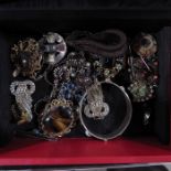 A selection of jewellery and watches, including a