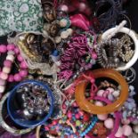 A selection of costume jewellery