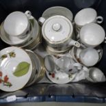 Royal Worcester Wild Harvest tea service and dinne