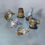 Six Wade Sword in the Stone figures, Archimedes, M