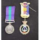 Medals, including a General Service Medal with Cyprus bar