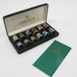 A selection of thimbles to include Royal Crown Der
