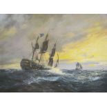 Geoff Hunt (1948), Vanguard in Heavy Weather off T