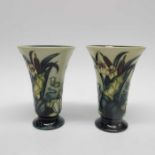 Rachel Bishop for Moorcroft, a pair of Lamia patte