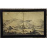 F.H. Thorpe (19th century), Malvern, wash drawing,