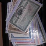 A collection of American share certificates