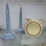 A pair of Wade everlasting candles, circa 1955, wi