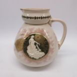 A Doulton Burslem jug, globular form, decorated in