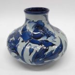 A Moorcroft peony vase, 17cm high