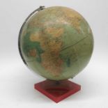 A Phillip's Challenge terrestrial globe, 34.5cm d
