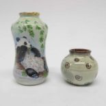 A Moorcroft enamelled vase decorated with a panda,