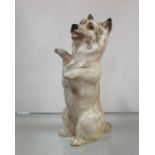 A Royal Doulton figure of begging Cairn terrier, 9