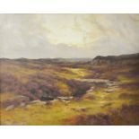 Alfred Oliver (1886-1921), Moorland, oil on canvas