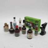 A box of alcohol miniatures