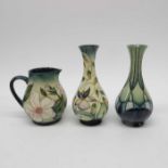 Sian Leeper for Moorcroft, a magnolia pattern jug,