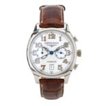 Longines, a stainless steel Spirit chronograph wrist watch