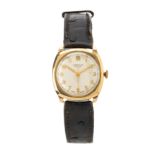 J. W. Benson, a 9ct gold wrist watch