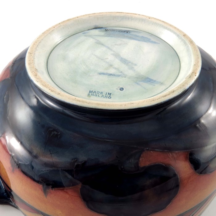 William Moorcroft, a red Dawn Landscape bowl - Image 5 of 5