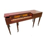 A 19th century mahogany piano, Muzio Clementi