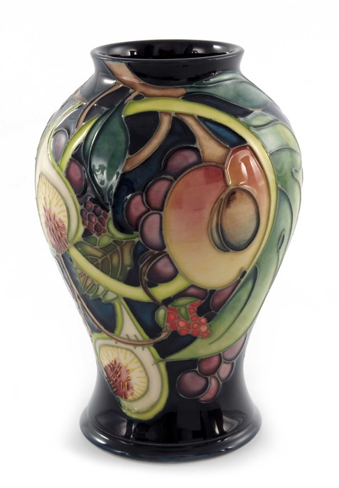 Emma Bossons for Moorcroft, Queen's Choice vase