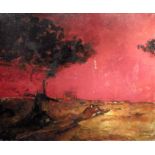 Jules Verstraeten (1903 - 1976), Dutch Landscape, oil on canvas, signed, 101cm x 120cm, unframed