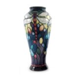 Nicola Slaney for Moorcroft, Favrille pattern vase