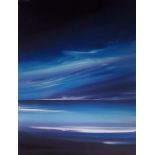 Jonathan Shaw (b.1959), Indigo Skies 1, limited edition print 13/15, 64cm x 48cm, framed