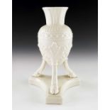 A Belleek first period vase